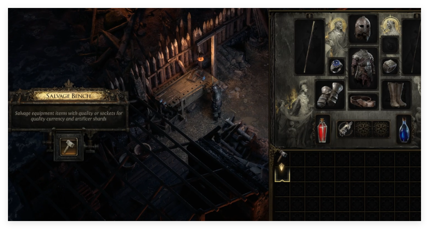 salvage bench poe2